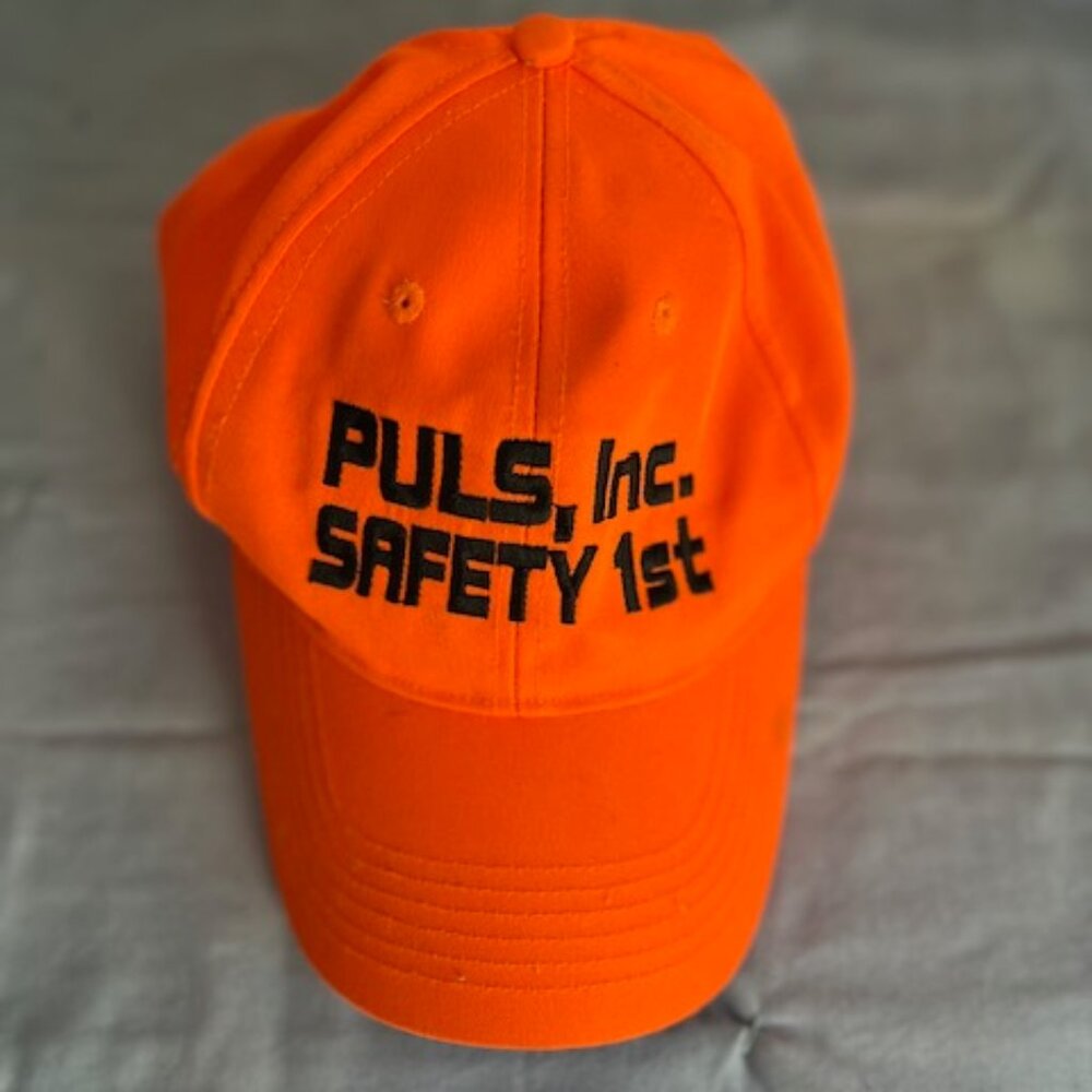 Blaze Safety Orange Baseball Cap, One size fits all, 100 % Polyester
